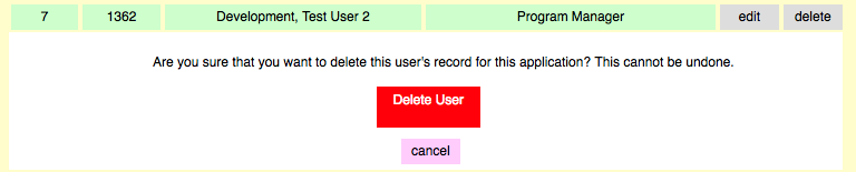 User Edit Screen Shot 1